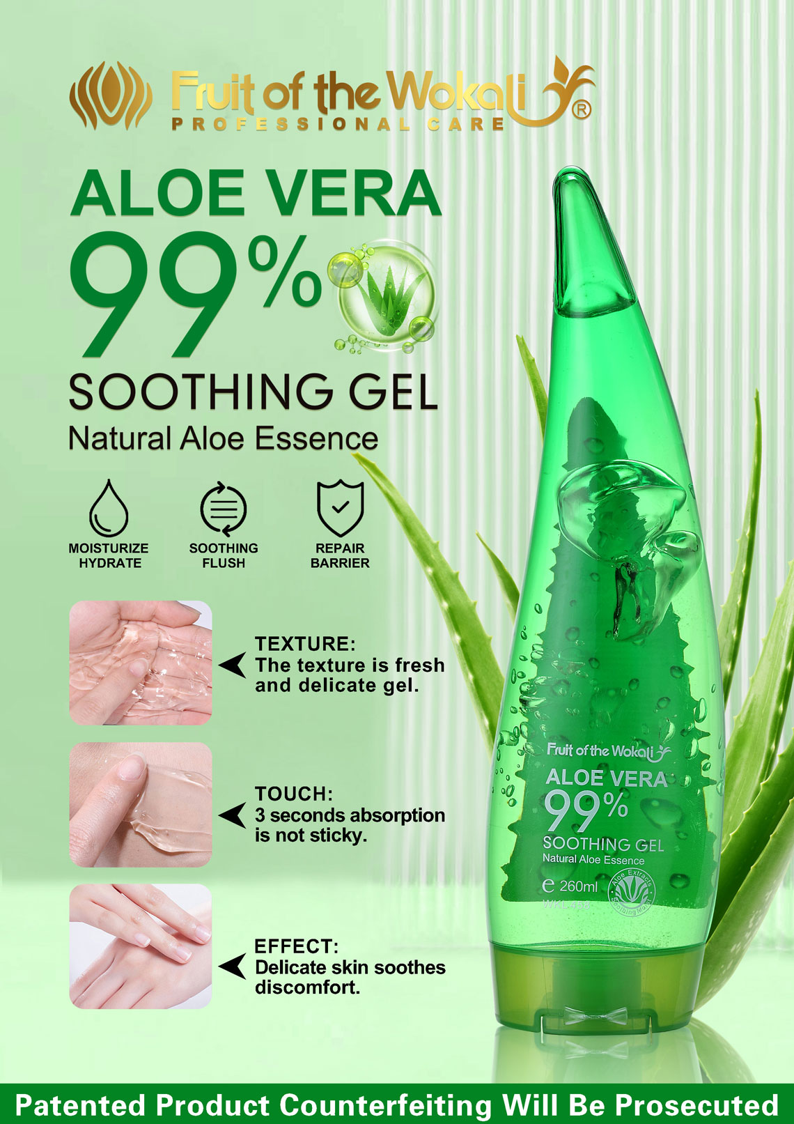 WKL458 ALOE VERA SOOTHING GEL