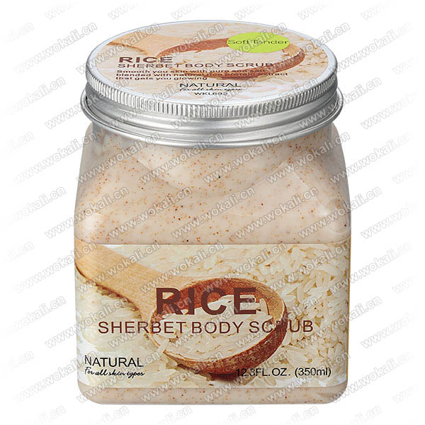 WKL692 ORGANIC RICE SHERBET BODY SCRUB 350ml