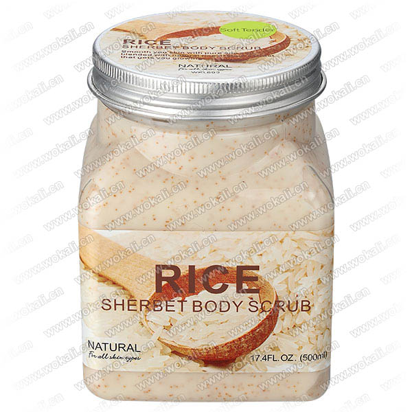 WKL693 ORGANIC RICE SHERBET BODY SCRUB 500ml